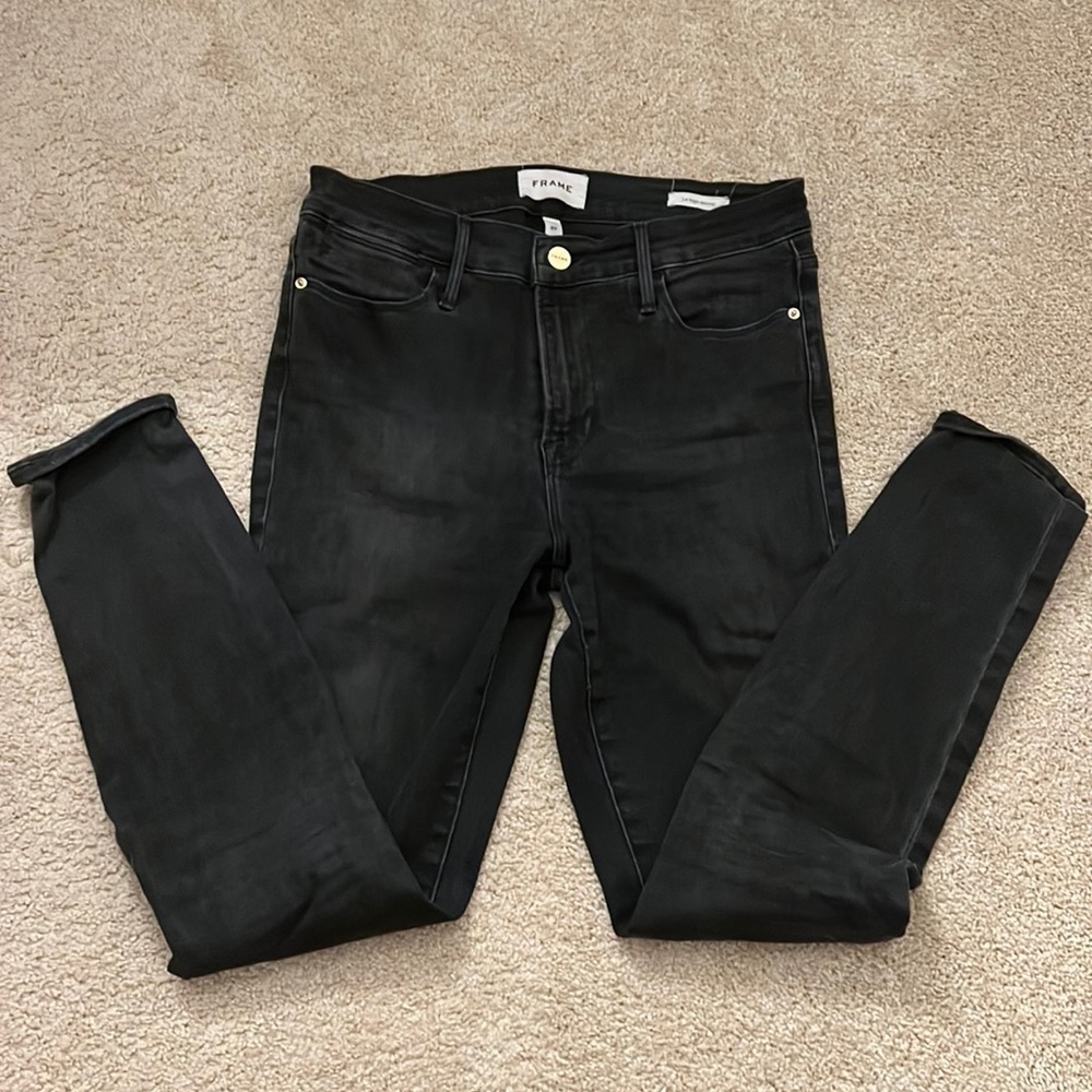 Frame Le High Skinny